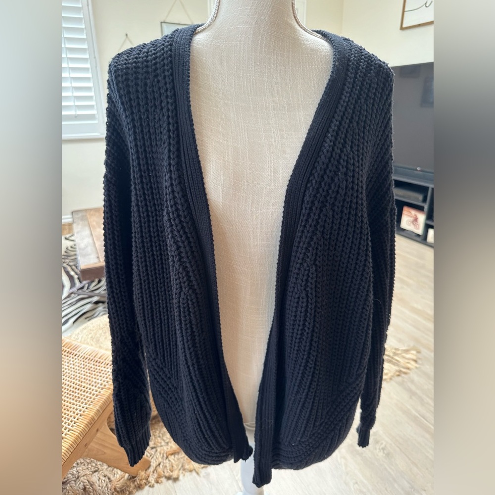 Black topshop sweater size 4